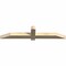Ekena Millwork Eugene Rough Sawn Timber Gable Bracket, Douglas Fir, 60"W x 12"H x 4"D x 4"F, 5/12 Pitch GBW060X12X0404EUG00RDF - alternate 4